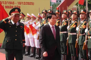 Lãnh đạo Đảng và Nhà nước dự lễ kỷ niệm 80 năm Ngày truyền thống Lực lượng vũ trang Quân khu 7