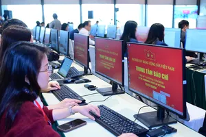  Khai trương Trung tâm Báo chí Đại hội XIV của Đảng và họp báo quốc tế