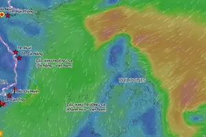 Áp thấp nhiệt đới gần Biển Đông