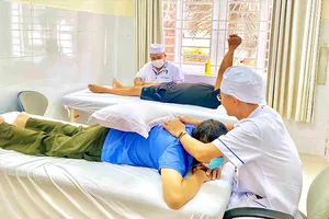 Bác sĩ Bệnh viện Y học cổ truyền TPHCM hỗ trợ chuyên môn tại Bệnh viện Y học cổ truyền Bà Rịa - Vũng Tàu