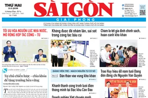 Báo Sài Gòn Giải Phóng ngày 2/2/2026