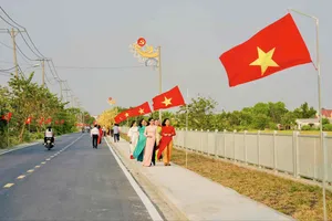 “Tuyến đường Đại đoàn kết” - đường Nguyễn Văn Long, xã Hưng Long (TPHCM)