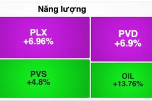 Nhóm cổ phiếu dầu khí đi ngược thị trường, tăng mạnh 