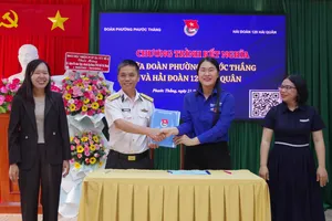 Các đơn vị ký kết kết nghĩa tại chương trình