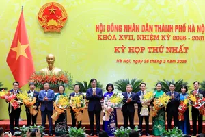 Đồng chí Vũ Đại Thắng được bầu giữ chức Chủ tịch UBND TP Hà Nội khóa XVII