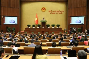 Kỳ họp thứ nhất, Quốc hội khóa XVI tại Hội trường Diên Hồng 