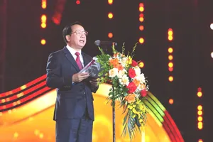 Đồng chí Trịnh Văn Quyết, Trưởng Ban Tuyên giáo và Dân vận Trung ương, phát biểu chỉ đạo tại Lễ khai mạc Liên hoan Phát thanh toàn quốc lần thứ XVII