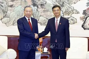 Tổng Bí thư, Chủ tịch nước Tô Lâm tiếp Bí thư Khu ủy Khu tự trị dân tộc Choang Quảng Tây (Trung Quốc)