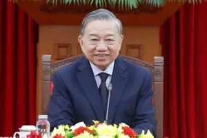 Tổng Bí thư, Chủ tịch nước Tô Lâm điện đàm với Thủ tướng Australia Anthony Albanese. Ảnh: TTXVN