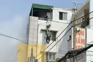 Hiện trường vụ cháy