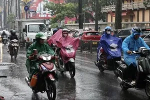 Nam bộ dự báo có mưa dông vào chiều và tối