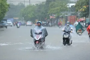 Hôm nay 19-5, nhiều nơi tiếp tục có mưa rào và dông