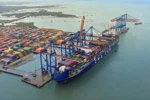 Hàng hoá Việt Nam tăng mạnh xuất khẩu vào thị trường Singapore. Ảnh THÀNH HUY