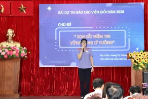 Lan tỏa hình ảnh báo cáo viên “vừa hồng vừa chuyên” 