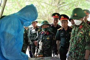 Làm trước công tác lấy mẫu, số hóa thông tin, bàn giao mẫu hài cốt liệt sĩ tại Nghĩa trang liệt sĩ quốc gia Trường Sơn