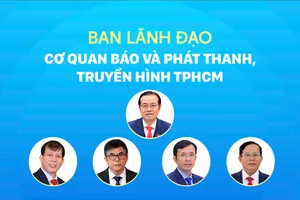 Ban lãnh đạo Cơ quan Báo và Phát thanh, Truyền hình TPHCM
