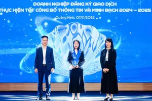 SASCO nhận giải thưởng Top 10 doanh nghiệp đăng ký giao dịch thực hiện tốt công bố thông tin và minh bạch cho kỳ đánh giá 2024 – 2025