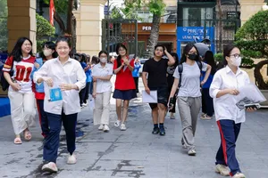 Thí sinh dự thi tốt nghiệp THPT 2026. Ảnh: HÀ NGUYỄN