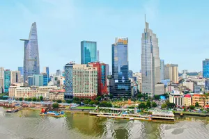 Khu vực Bến Bạch Đằng, TPHCM (ẢNH: HOÀNG HÙNG)
