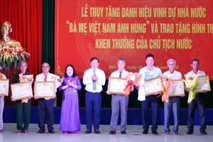 Truy tặng danh hiệu Bà Mẹ Việt Nam Anh hùng tại Đắk Lắk