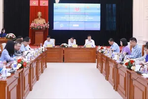 Bộ GD-ĐT phát động Giải Báo chí toàn quốc “Vì sự nghiệp Giáo dục Việt Nam” lần thứ IX. Ảnh: ĐÌNH TUỆ