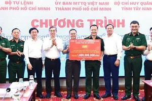 TPHCM hỗ trợ 1,6 tỷ đồng xây dựng 20 căn nhà vùng biên ở Tây Ninh