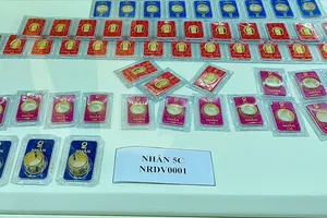 Giá vàng trong nước sáng nay tiếp tục tăng. Ảnh: NHUNG NGUYỄN