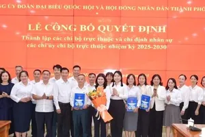 TPHCM thí điểm thành lập 2 đảng bộ cơ sở trực thuộc Thành ủy