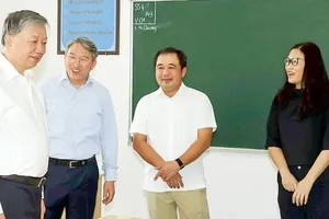 Tổng Bí thư, Chủ tịch nước Tô Lâm kiểm tra thực tế một số dự án tại Hà Nội