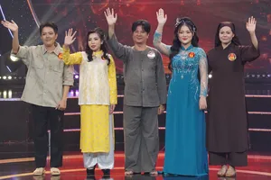 5 thí sinh tranh tài đêm chung kết 3 Cuộc thi Chuông vàng vọng cổ lần thứ 21-2026. Ảnh: THANH HIỆP