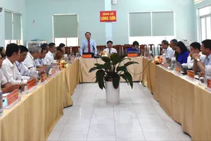 Đảng ủy xã Long Sơn tổ chức hội nghị Ban Chấp hành Đảng bộ xã lần thứ bảy (mở rộng)