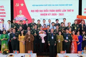 Ra mắt Ban Chấp hành Hội Nạn nhân chất độc da cam/dioxin Việt Nam lần thứ VI, nhiệm kỳ 2026-2031