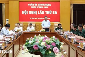 Tổng Bí thư, Chủ tịch nước Tô Lâm chủ trì Hội nghị Quân ủy Trung ương lần thứ ba nhiệm kỳ 2025-2030