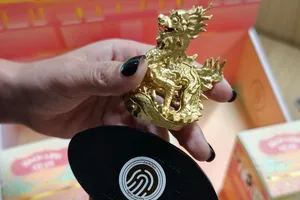 Sản phẩm Rồng Thiệu Trị nằm trong bộ sưu tập Bách Linh Cổ Ký