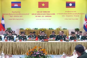 Việt Nam - Lào - Campuchia thúc đẩy hợp tác quốc phòng toàn diện