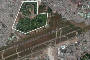 Sân golf Tân Sơn Nhất. Ảnh: Google Maps