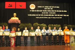 Phong trào “Dân vận khéo” được khơi dậy, nuôi dưỡng và lan tỏa đến toàn xã hội    