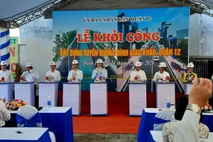  Khởi công công trình nâng cấp, mở rộng đường Đình Giao Khẩu, quận 12   