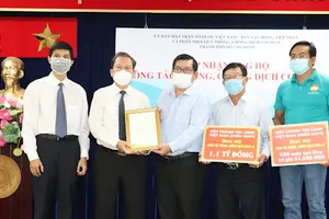 Hội thánh Tin Lành Việt Nam (miền Nam) ủng hộ 1,1 tỷ đồng cho công tác phòng, chống dịch Covid-19 TPHCM