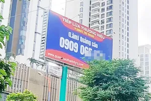 Nhiều sai phạm trong hoạt động quảng cáo ngoài trời tại TP Thủ Đức  