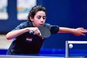 Tập luyện bóng bàn từ khi 5 tuổi, Hend Zaza vô địch các giải đấu quốc gia ở mọi lứa tuổi cô bé tham gia