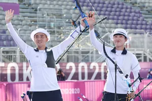 Hàn Quốc có tấm HCV Olympic Tokyo đầu tiên ở môn bắn cung.