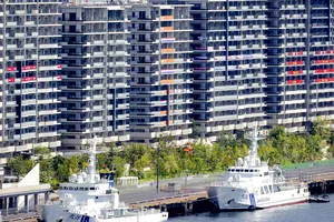 Làng Olympic cách rất xa sân golf Kasumigaseki.