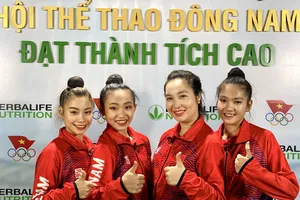 Các thành viên của TDNT TPHCM góp mặt ở đội tuyển quốc gia dự SEA Games 31. Ảnh: LÊ THY
