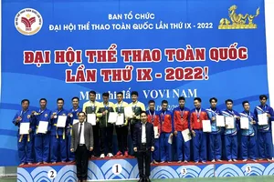 Vovinam TPHCM giành HCV nội dung đòn chân tấn công nam