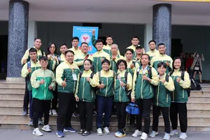 Đội tuyển pencak silat TPHCM tham dự Đại hội Thể thao toàn quốc 2022