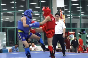 Các đơn vị có sự chuẩn bị tốt về chuyên môn cho VĐV tham gia tranh tài. Ảnh: THANH TÙNG