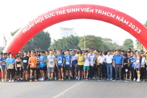 Ngày hội sức trẻ sinh viên TPHCM 2023 gồm nhiều hoạt động bổ ích từ thể thao đến nghệ thuật, học thuật...dành cho sinh viên. Ảnh: THANH TÙNG