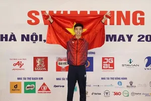 Nguyễn Huy Hoàng chính là gương mặt chủ lực của tuyển bơi Việt Nam. Ảnh: DŨNG PHƯƠNG