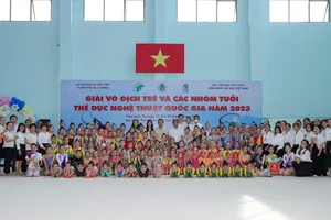 Các VĐV trẻ có cơ hội cọ xát kinh nghiệm cùng nhiều tuyển thủ ở các đơn vị. Ảnh: VGF